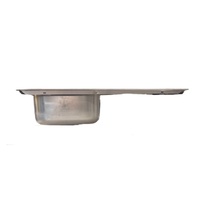 product-NCE Stainless Steel Sink 780x480x180mm Rolled Edge