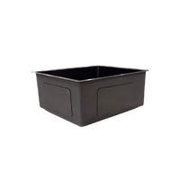 product-NCE Nano Black Sink 460x410x200mm Honeycomb Bowl
