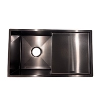 product-NCE Nano Black Sink 780x440x200mm Honeycomb Bowl