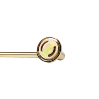 product-NCE Single Towel Rail French Gold 60mm