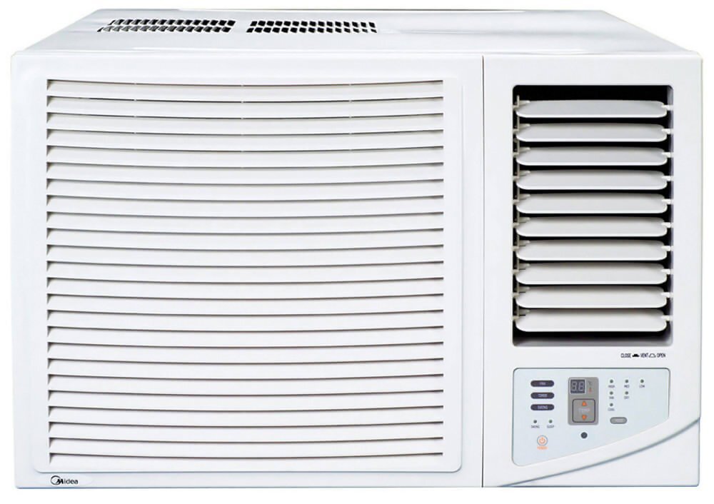 hidden-Midea 2.6kW Window Box Reverse Cycle Air Conditioner