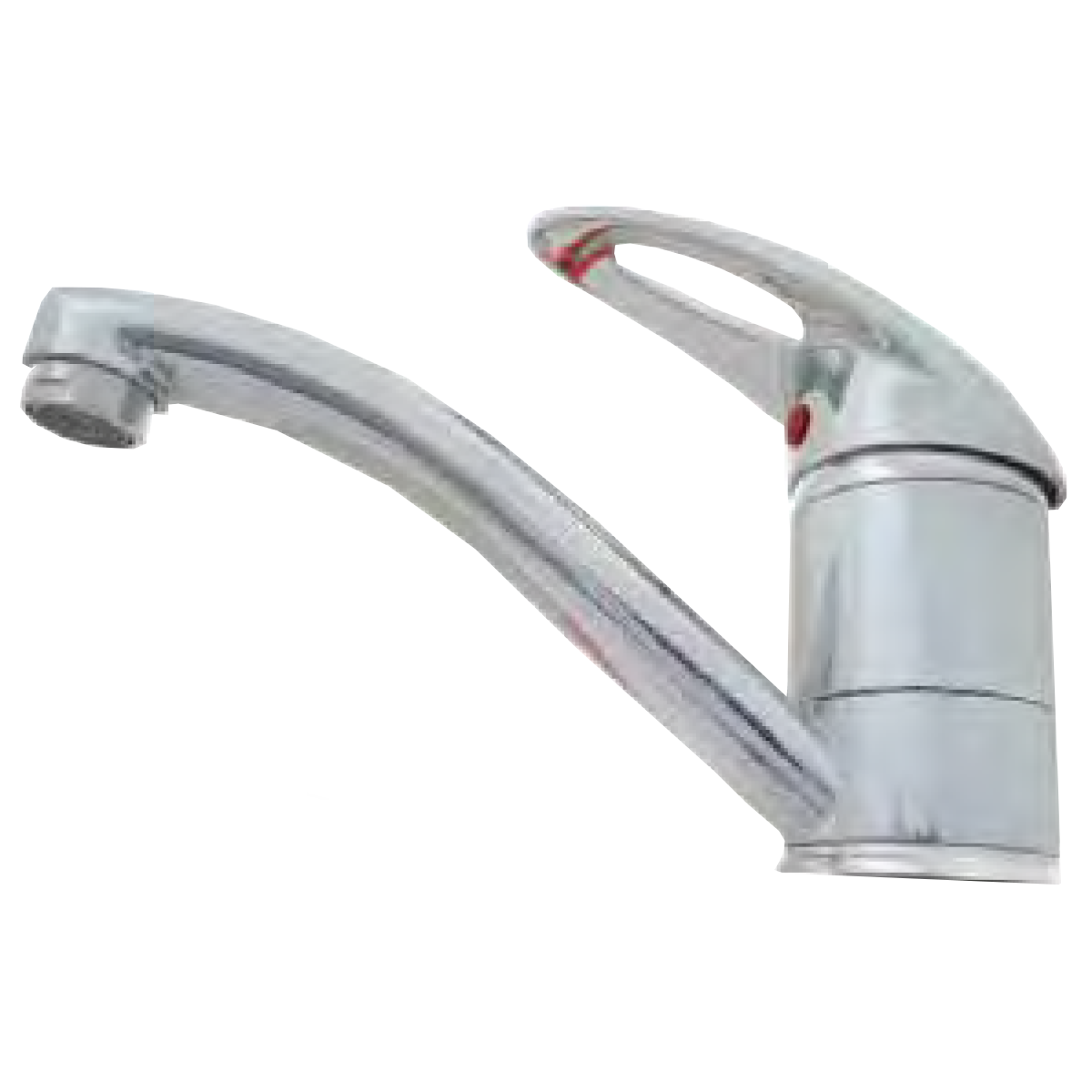 NCE Short 150mm Flick Mixer Tap