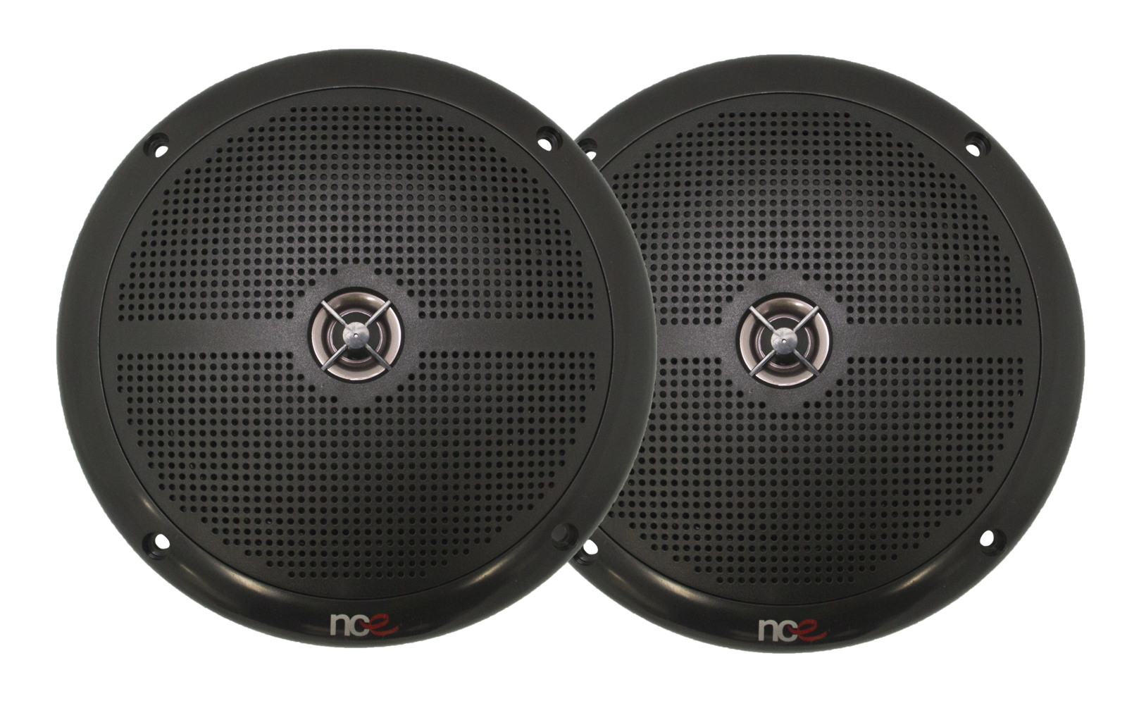 hidden-NCE 6.5" Slimline 2-Way Outdoor Speakers [Colour: Black]