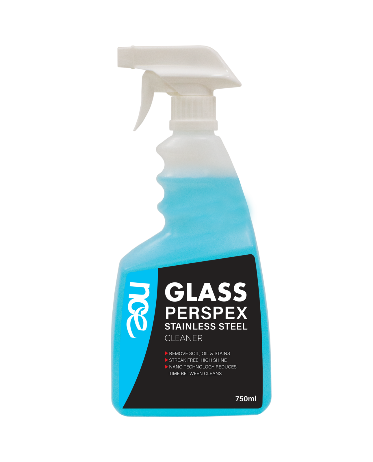hidden-NCE Glass, Perspex, Stainless Steel Cleaner [Size: 750ml]