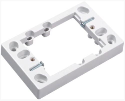 hidden-18mm Mounting Block for Dual Powerpoint [Colour: White]