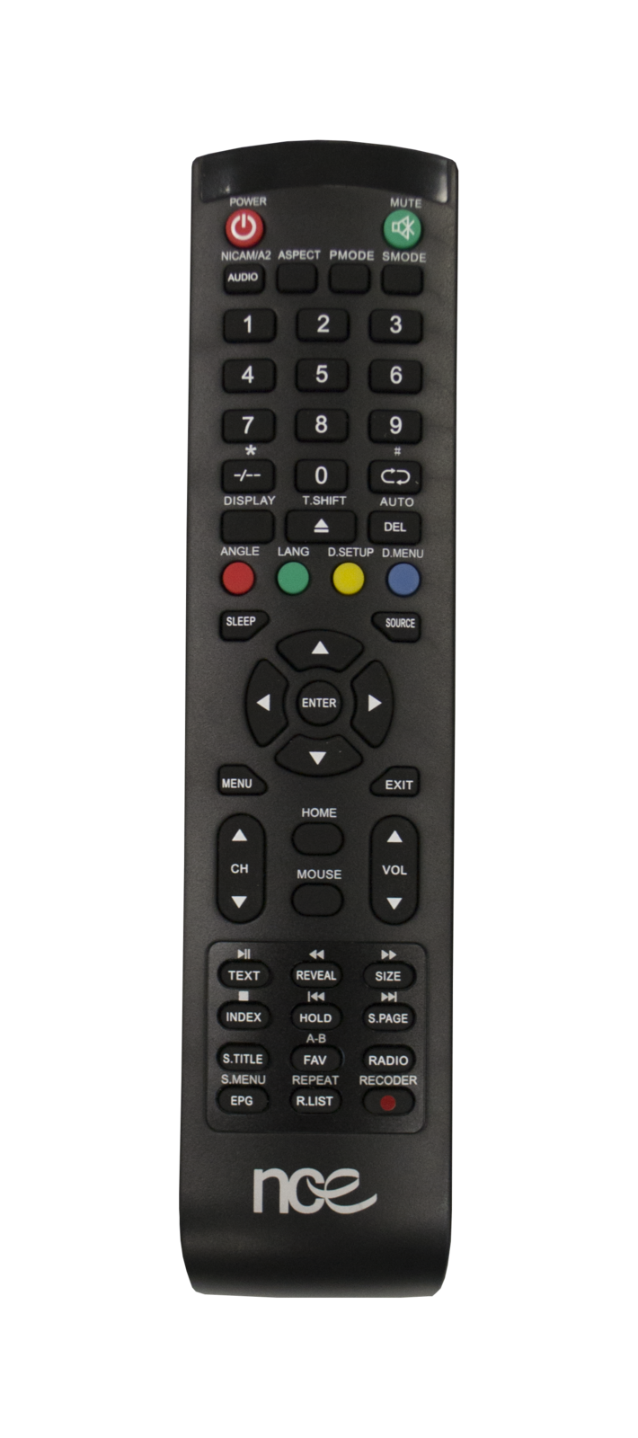 hidden-NCE Smart TV Remote