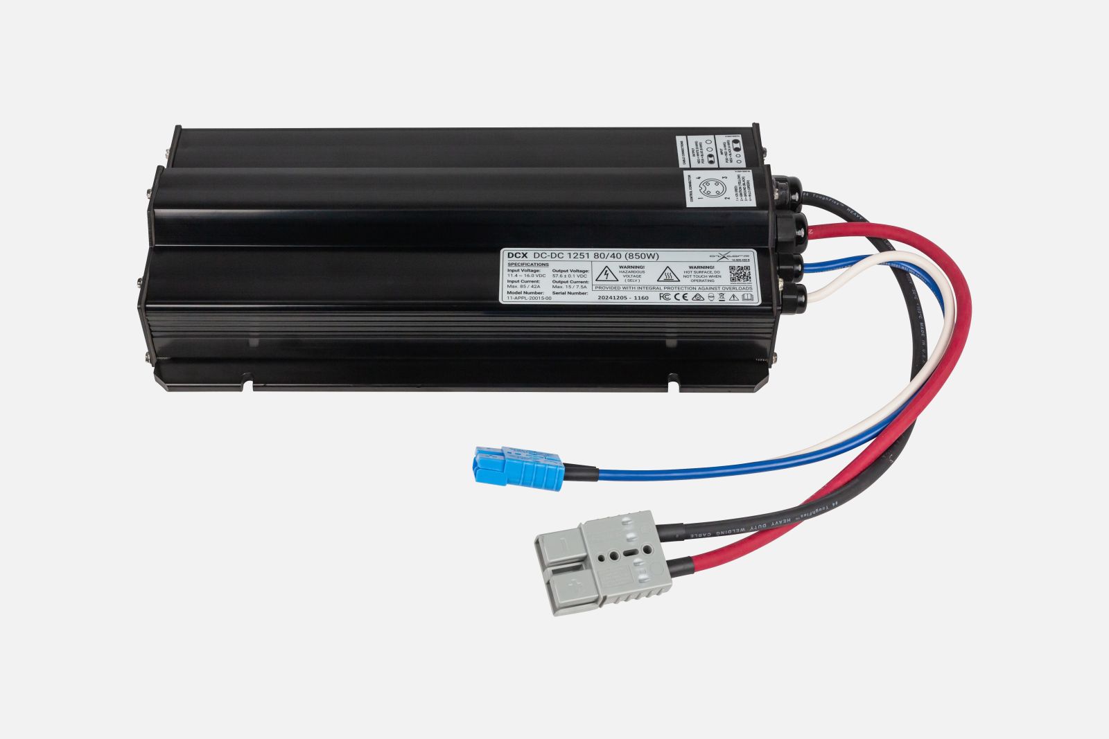 DCX 48V DC/DC vehicle charger product image