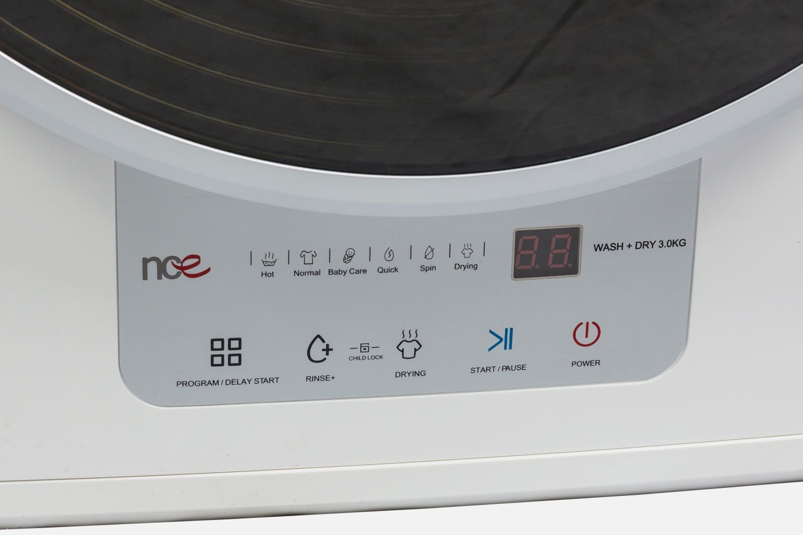 NCE washing machine control panel