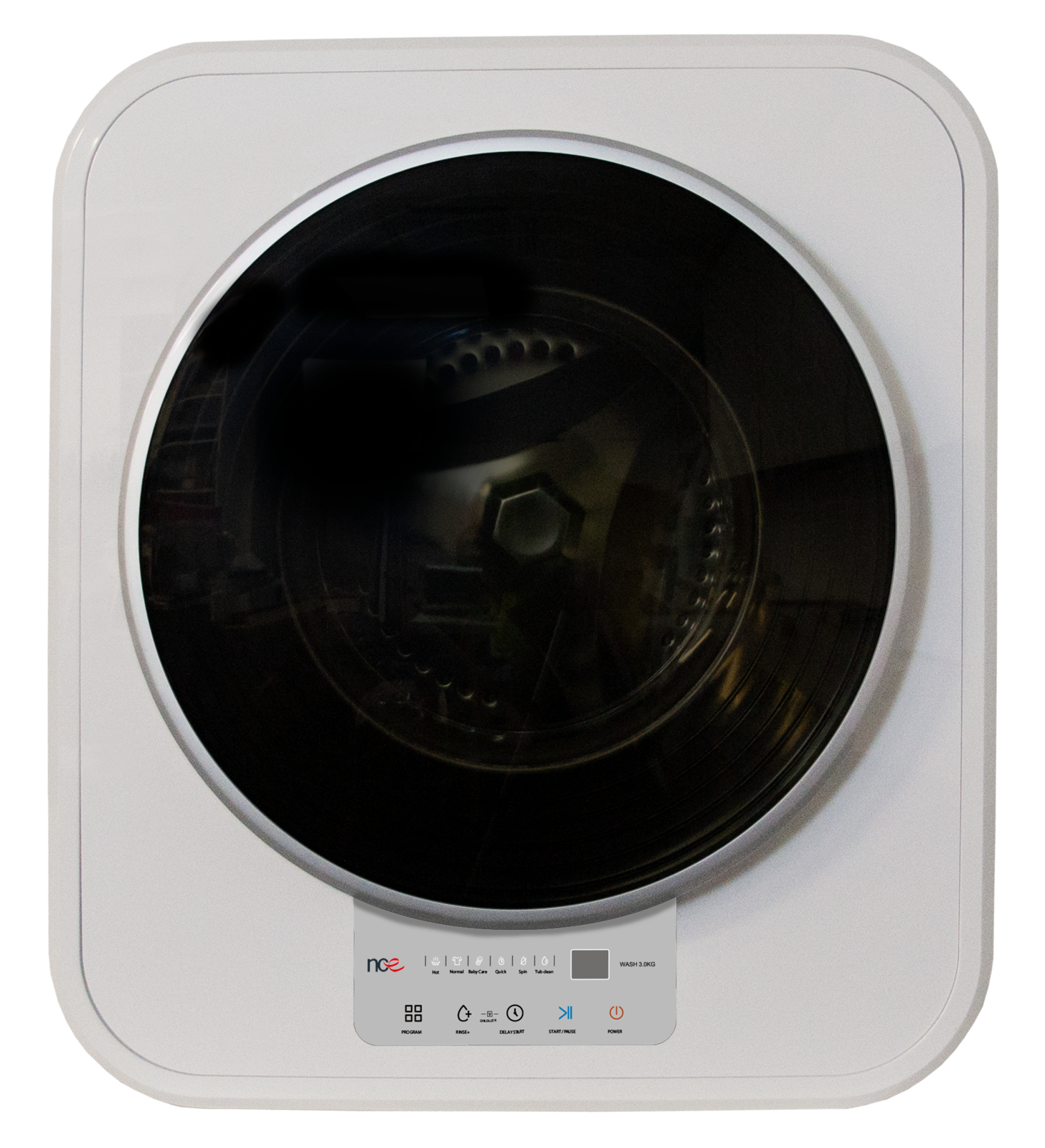 NCE 3.0 kg wall mounted caravan washing machine