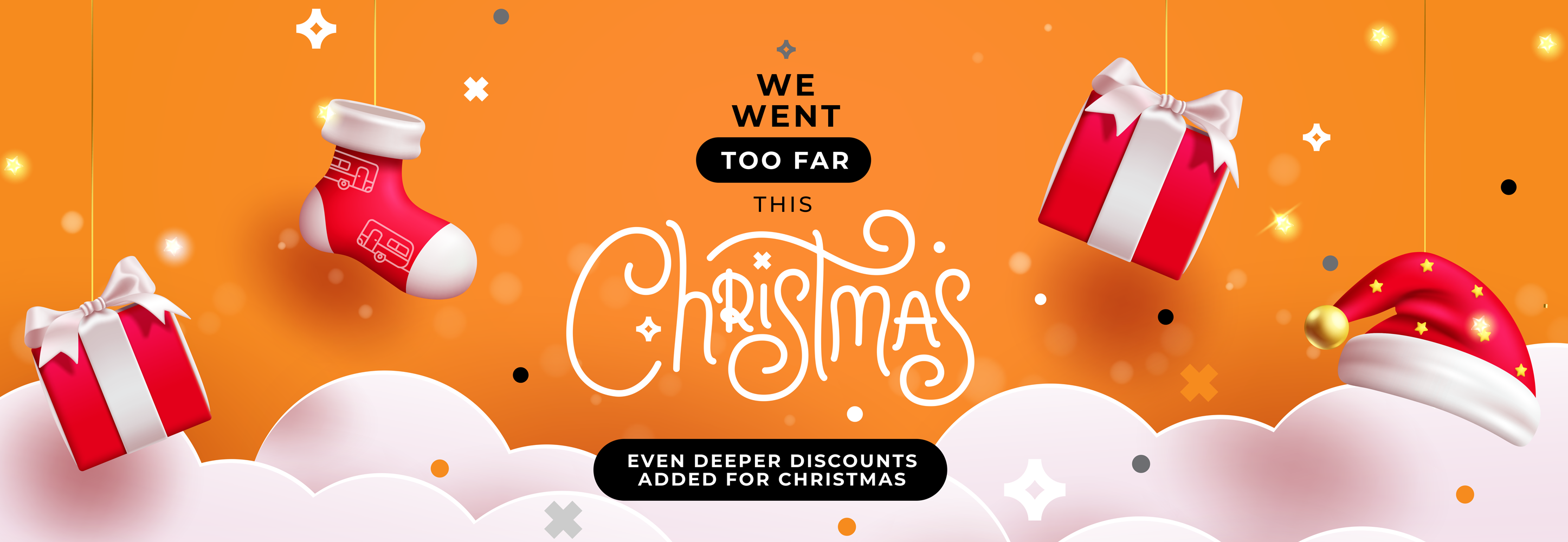 Home & RV Christmas Sale Banner