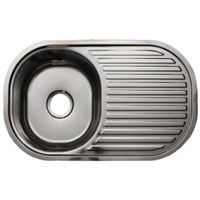 Stainless Steel Oval Sink