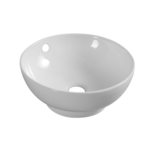 400mm Ceramic Round Basin [Colour: White]