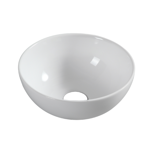 320mm Ceramic Round Basin [Colour: White]