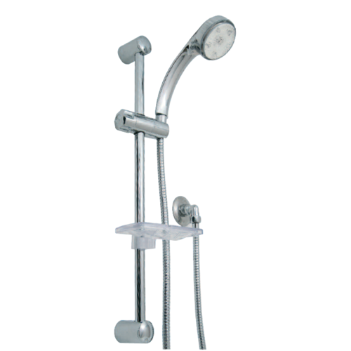 LED Heat Glo Wall Bar Shower Rail Kit