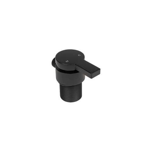 Long Tread Shower Mixer Matte Black