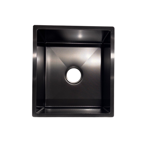 NCE Nano Black Sink 460x410x200mm Honeycomb Bowl
