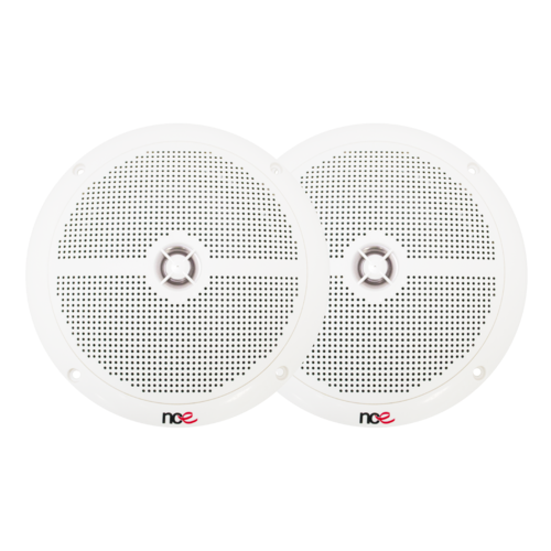 NCE 6.5" Slimline 2-Way Outdoor Speakers [Colour: White]