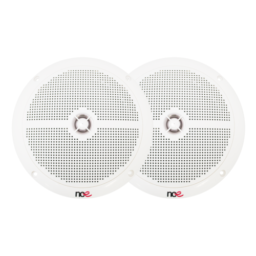 NCE 6.5" Slimline Outdoor Speakers (White)