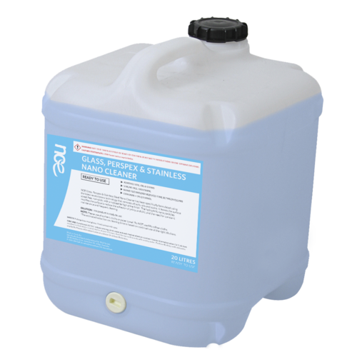 NCE Glass, Perspex, Stainless Steel Cleaner [Size: 20L]