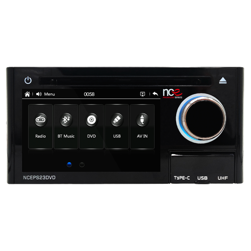 NCE Premium Series Multimedia Head Unit (Includes UHF Interface)