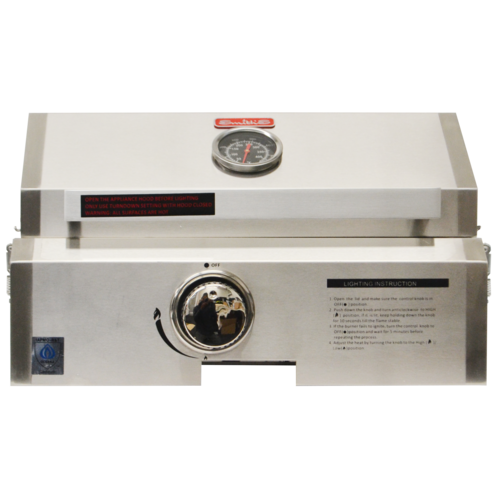 Smith's Portable BBQ with Inbuilt Flat Lid